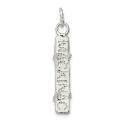 Silver Polished 3-D Mackinac Bridge Charm at $ 11.47 only from Jewelryshopping.com