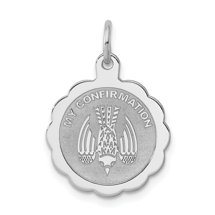 Sterling Silver My Confirmation Disc Charm