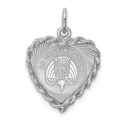 Sterling Silver My Confirmation Disc Charm at $ 39.4 only from Jewelryshopping.com