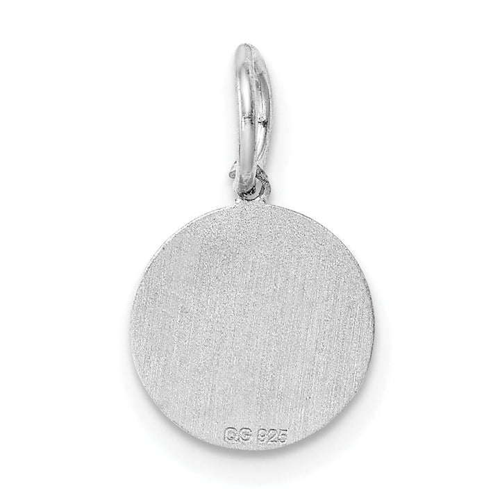 Sterling Silver Holy Communion Disc Charm