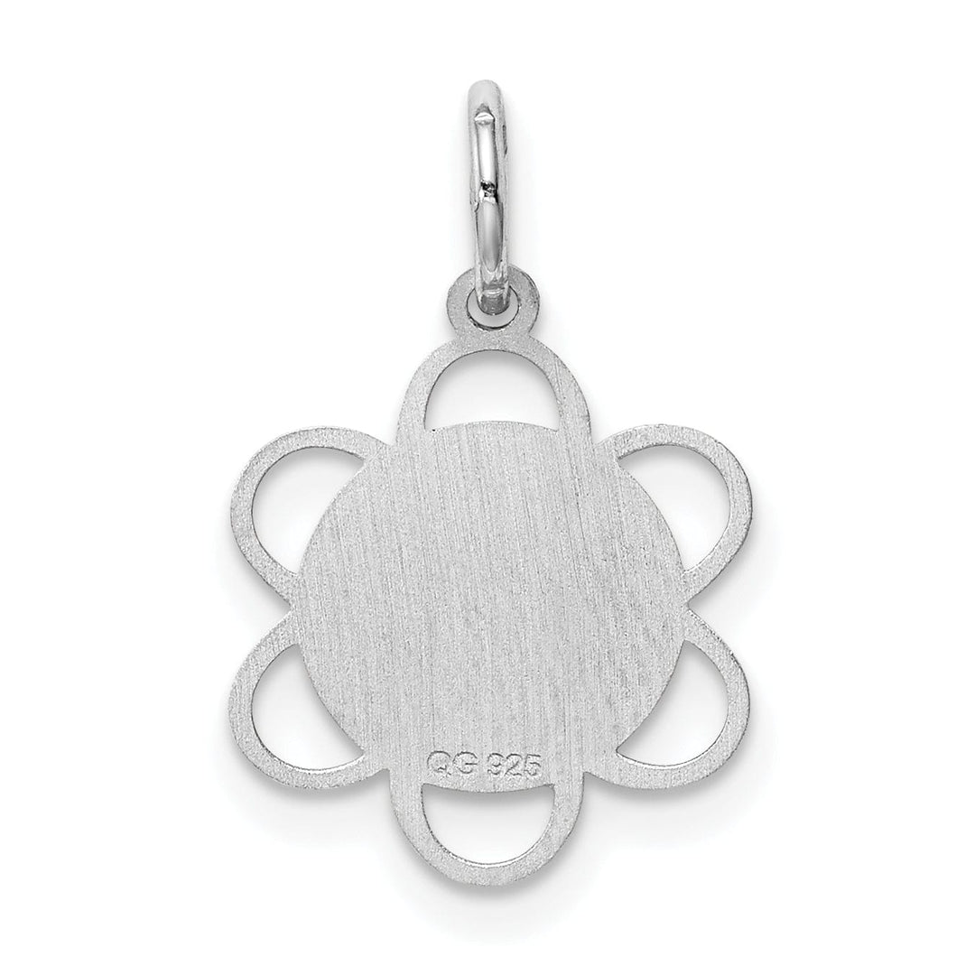 Sterling Silver Holy Communion Disc Charm