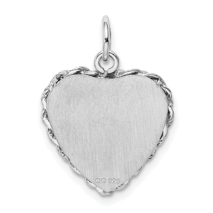Sterling Silver Holy Communion Disc Charm