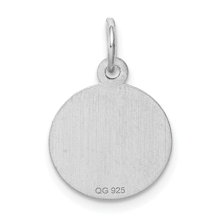 Sterling Silver Holy Communion Disc Charm