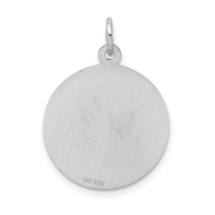 Sterling Silver Happy Graduation Disc Charm