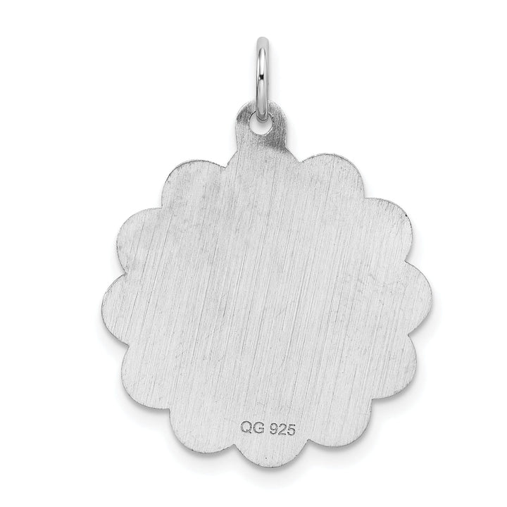 Sterling Silver Graduation Day Disc Charm