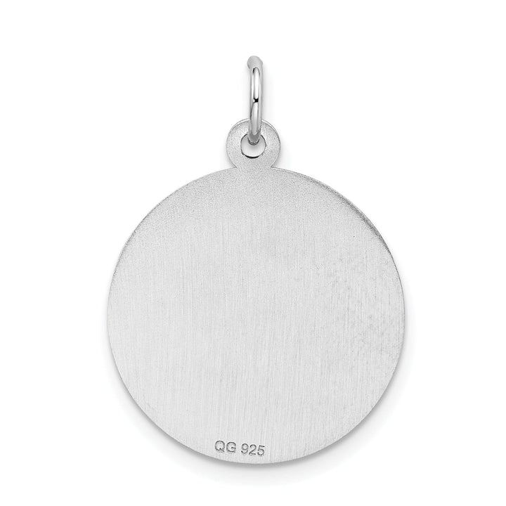 Sterling Silver Graduation Day Disc Charm