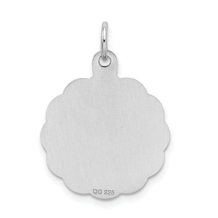 Sterling Silver Graduation Day Disc Charm