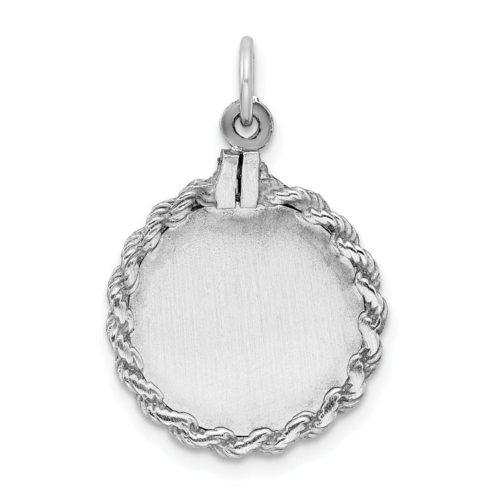 Sterling Silver Sweet Sixteen Disc Pendant