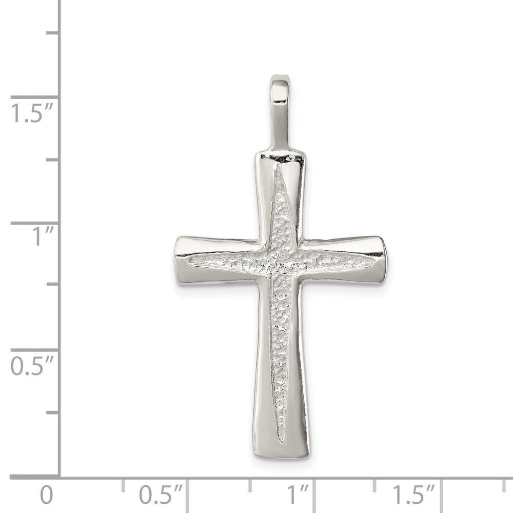 Solid Sterling Silver Latin Cross Pendant