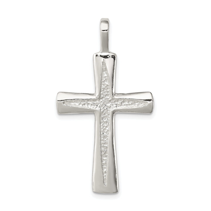 Solid Sterling Silver Latin Cross Pendant