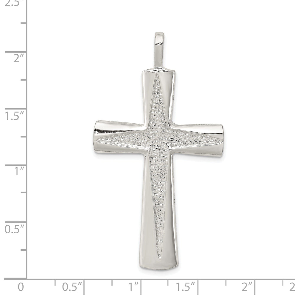 Solid Sterling Silver Latin Cross Pendant