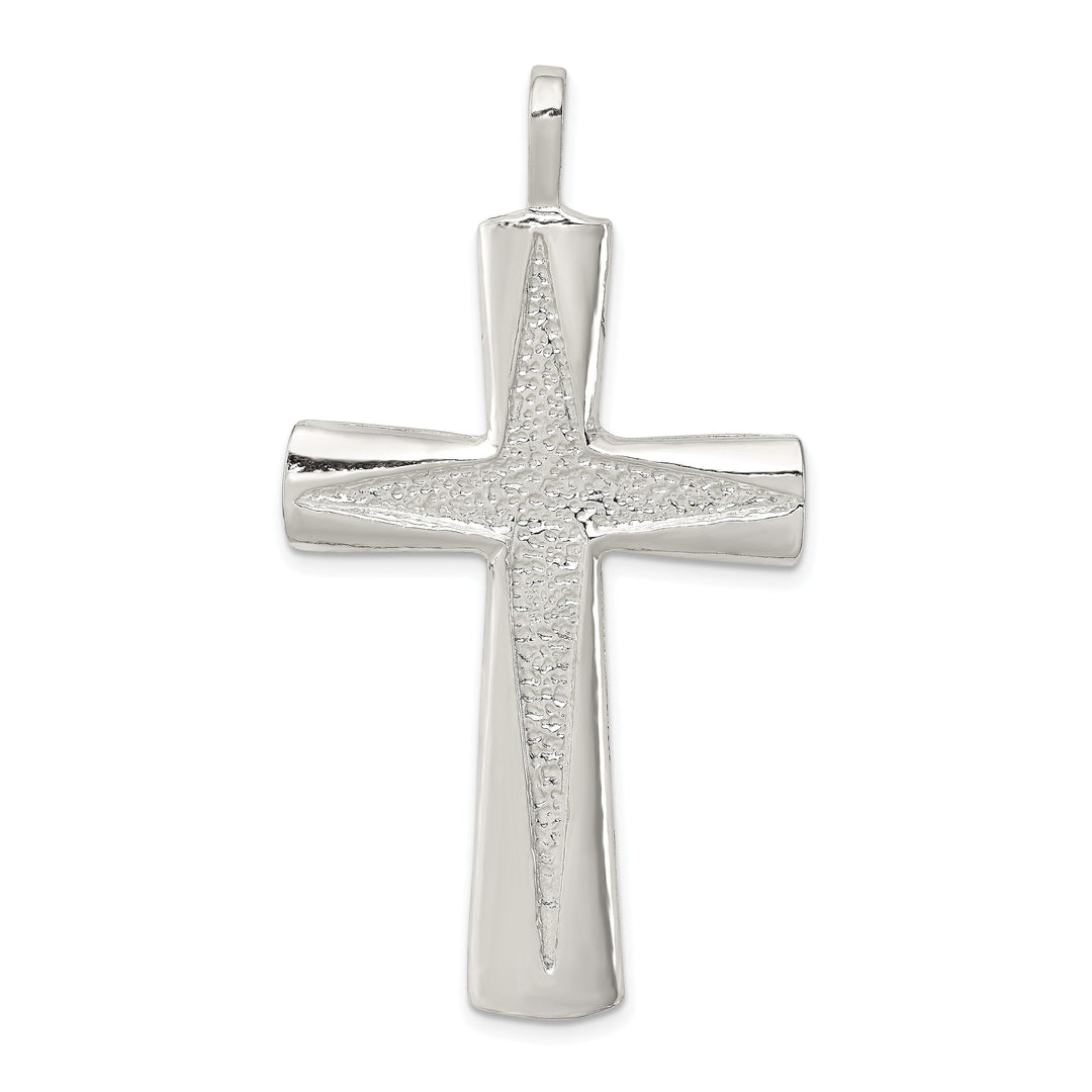 Solid Sterling Silver Latin Cross Pendant