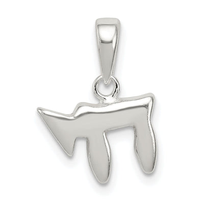 Sterling Silver Chai Pendant at $ 10.92 only from Jewelryshopping.com