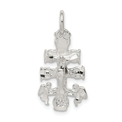 Sterling Silver Cara Vaca Crucifix Pendant at $ 6.88 only from Jewelryshopping.com