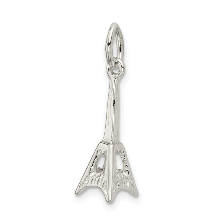 Sterling Silver Polished 3-D Eiffel Tower Charm