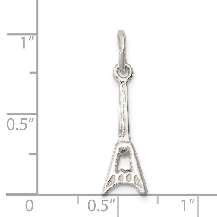 Sterling Silver Polished 3-D Eiffel Tower Charm