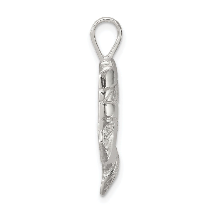 Sterling Silver Polish Finished Nefertiti Charm