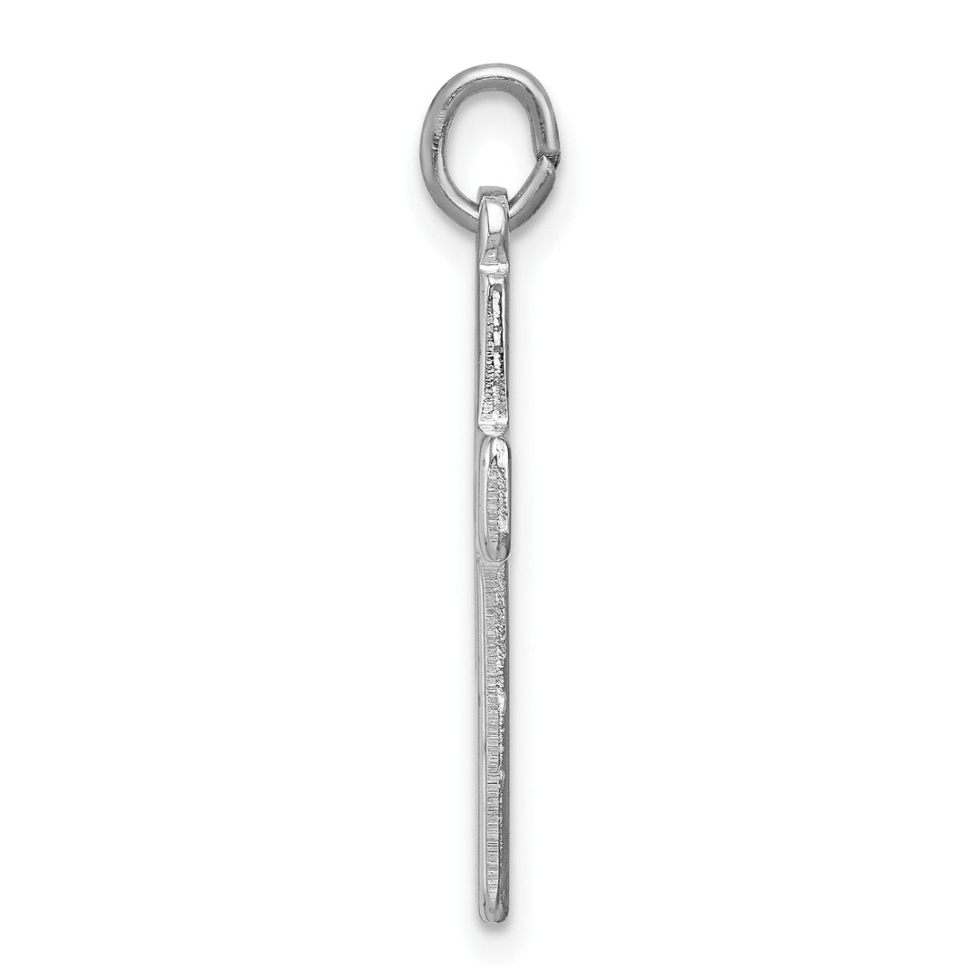 Sterling Silver Polished Latin Cross Pendant