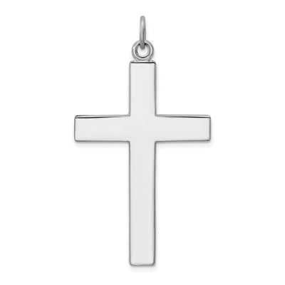 Solid Silver Latin Cross Lords Prayer Pendant at $ 46.77 only from Jewelryshopping.com