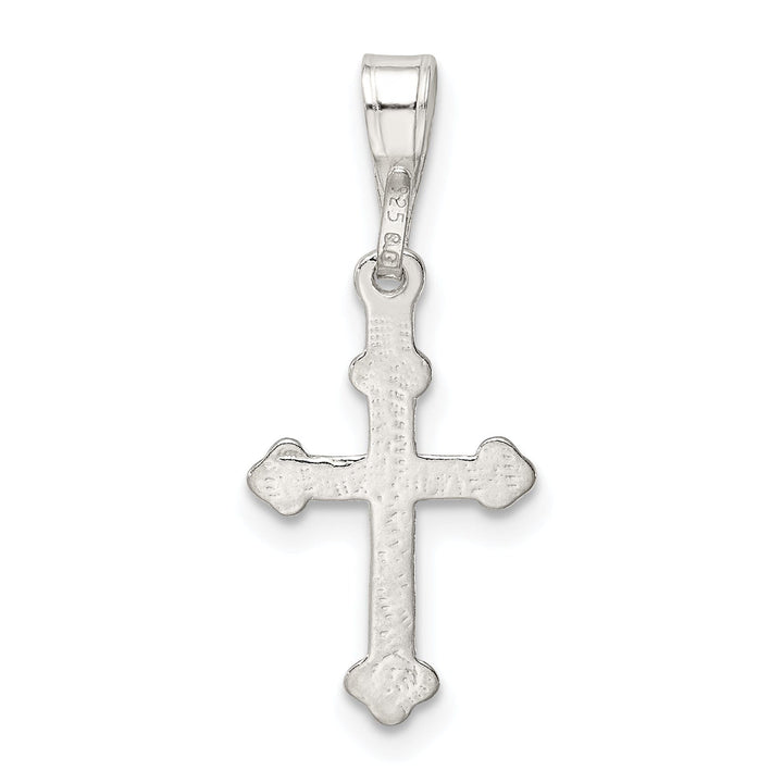 Sterling Silver Budded Cross Charm