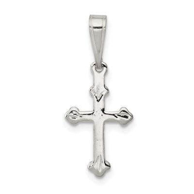 Sterling Silver Budded Cross Charm at $ 3.11 only from Jewelryshopping.com