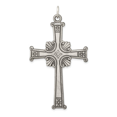 Sterling Silver Antiqued Cross Pendant at $ 59.33 only from Jewelryshopping.com