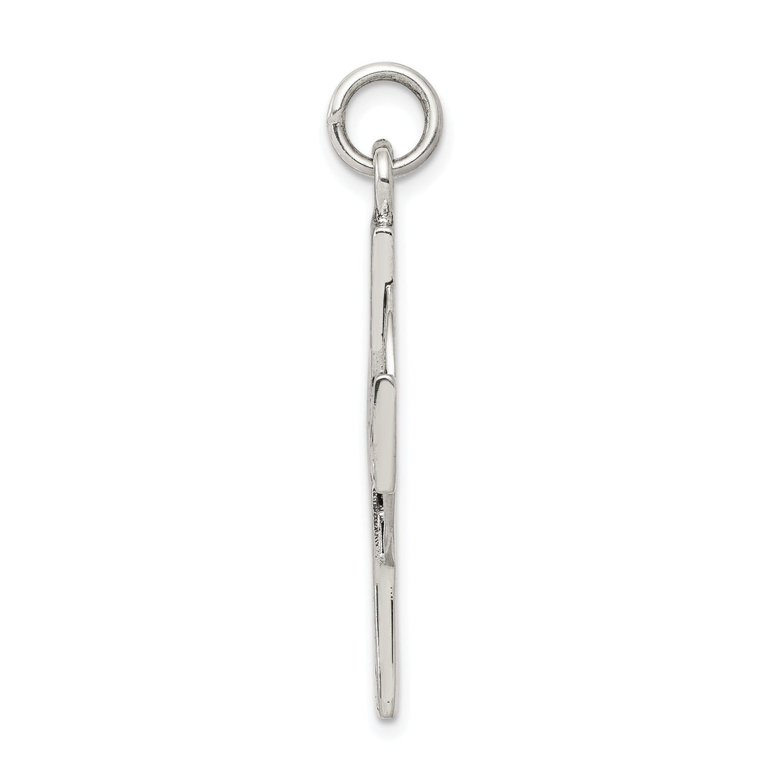 Silver Antiqued Finish Celtic Cross Pendant