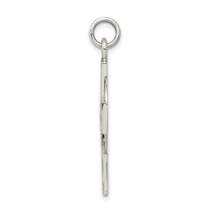 Silver Antiqued Finish Celtic Cross Pendant