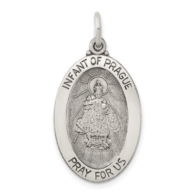 Sterling Silver Sacred Heart of Jesus Medal at $ 30.3 only from Jewelryshopping.com