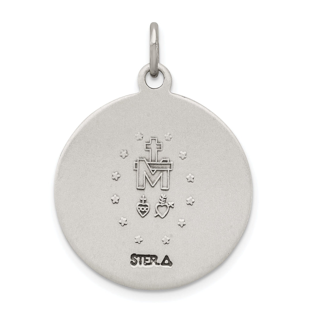 Sterling Silver Antiqued Miraculous Medal