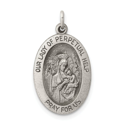 Sterling Silver Our Lady of Perpetual Help Medal at $ 21.4 only from Jewelryshopping.com