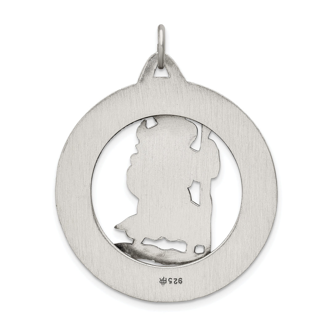 Sterling Silver St. Christopher Medal