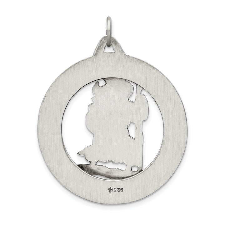 Sterling Silver St. Christopher Medal