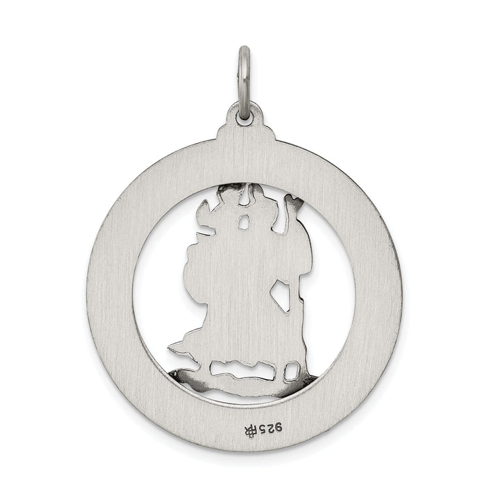 Sterling Silver St. Christopher Medal