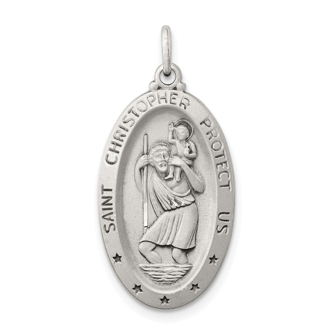 Sterling Silver St. Christopher Medal