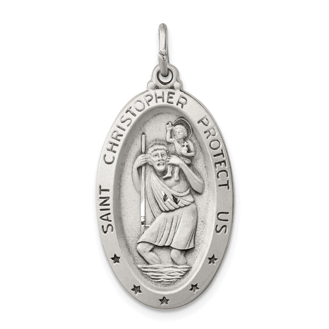 Sterling Silver St. Christopher Medal