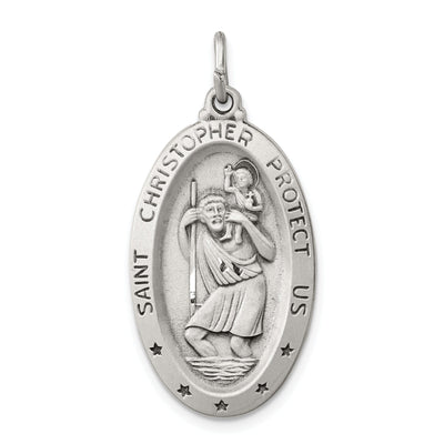 Sterling Silver St. Christopher Medal at $ 33.76 only from Jewelryshopping.com