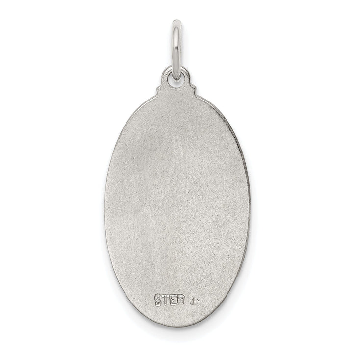 Sterling Silver Vermeil St. Christopher Medal