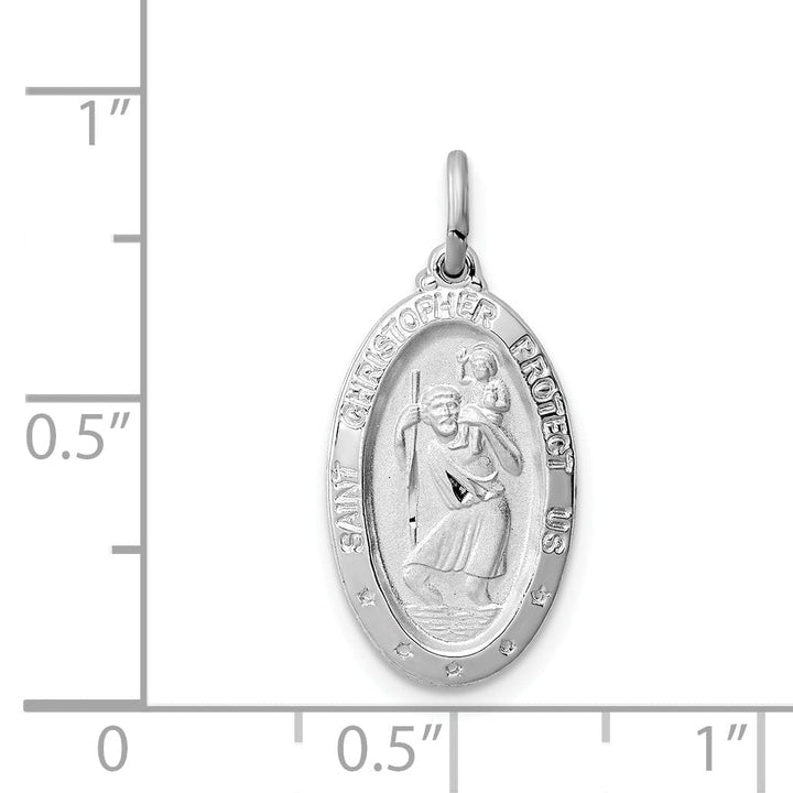 Sterling Silver St. Christopher Medal