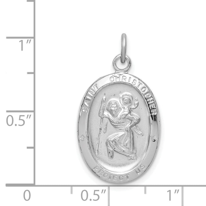 Sterling Silver St. Christopher Medal