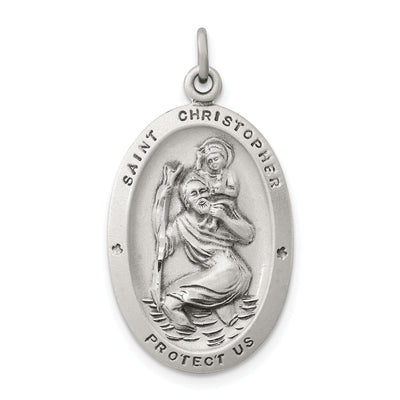 Sterling Silver St. Christopher Medal at $ 34.58 only from Jewelryshopping.com