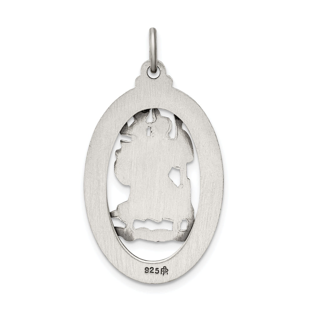 Sterling Silver St.Christopher Medal