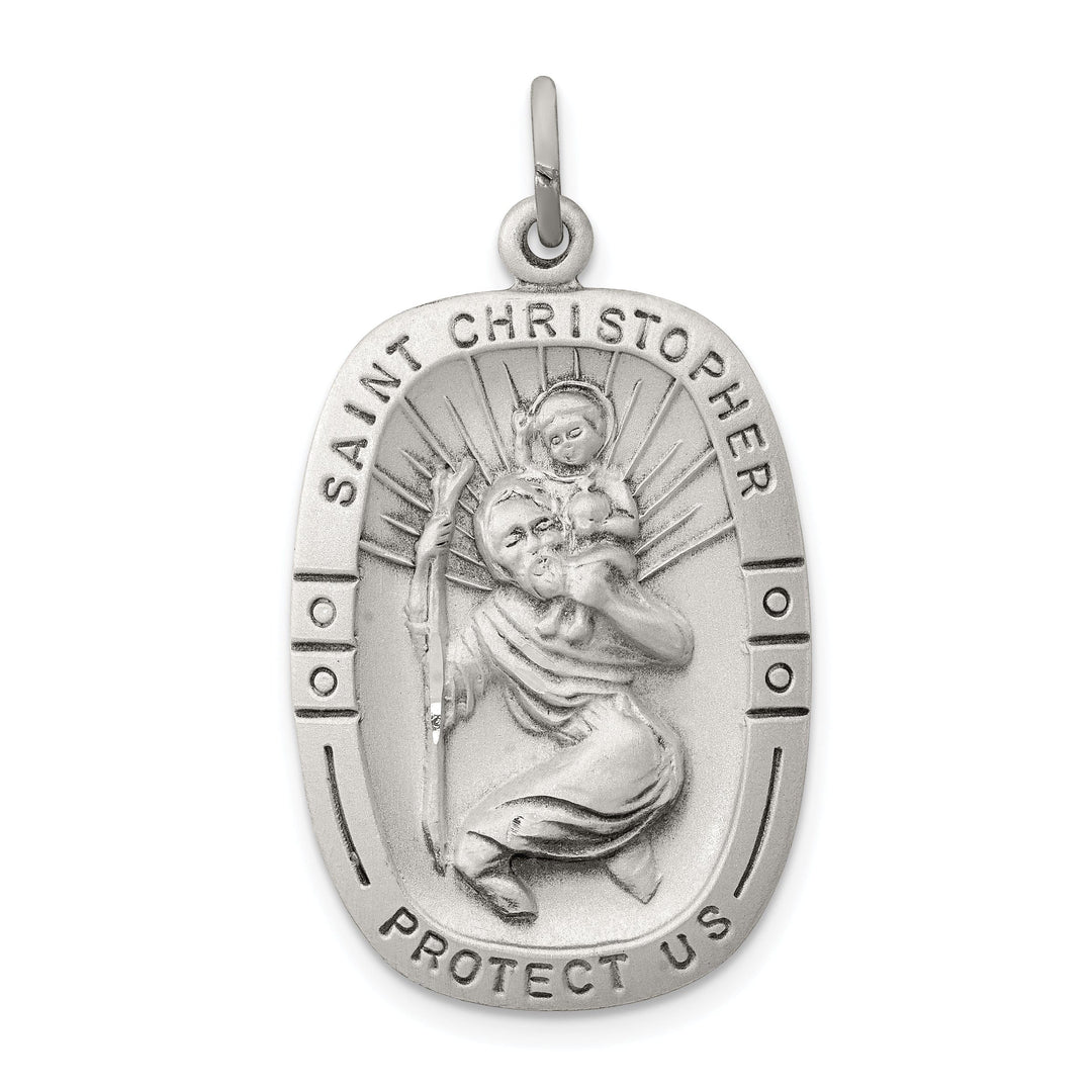 Sterling Silver St. Christopher Medal