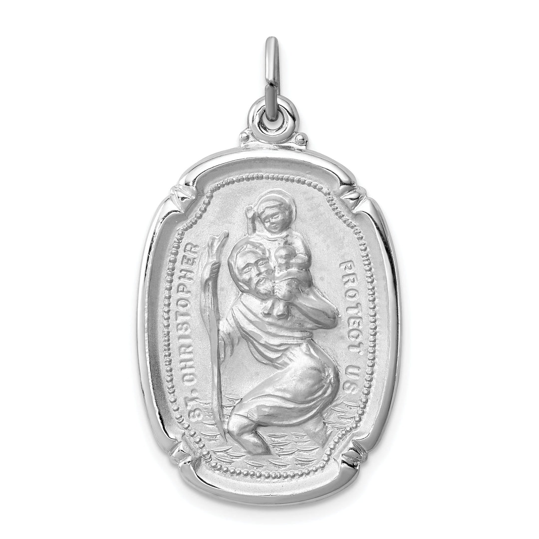 Sterling Silver St. Christopher Medal