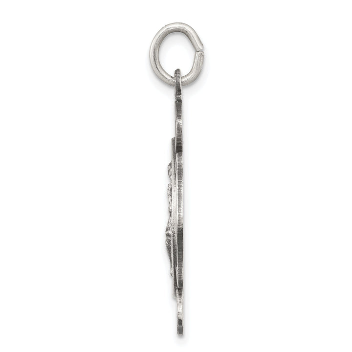 Sterling Silver Saint Florian Badge Medal