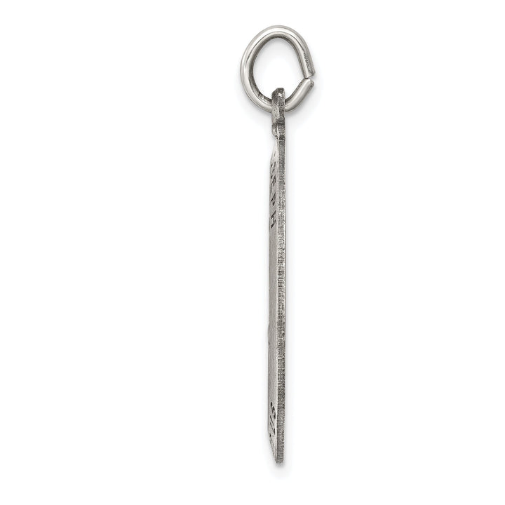 Sterling Silver Antiqued Saint Joseph Medal
