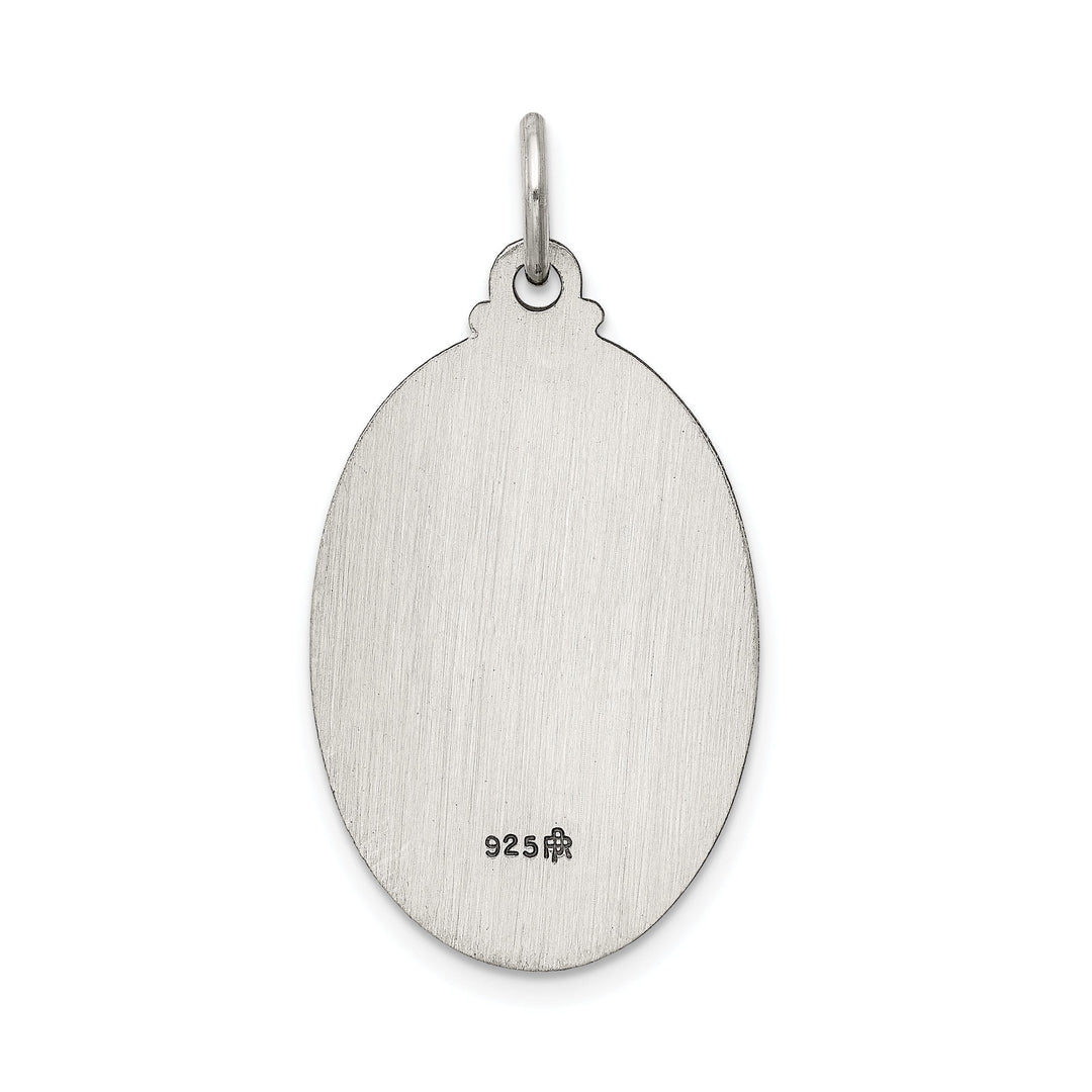 Sterling Silver Antiqued Saint Joseph Medal