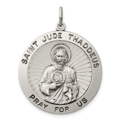 Sterling Silver Saint Jude Thaddeus Medal at $ 43 only from Jewelryshopping.com