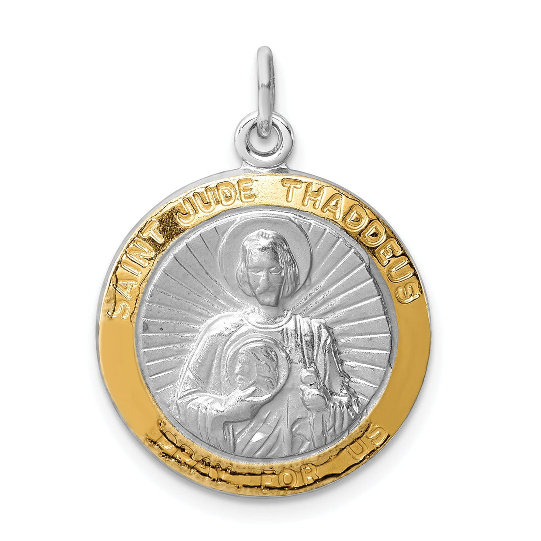 Sterling Silver Saint Jude Thaddeus Medal