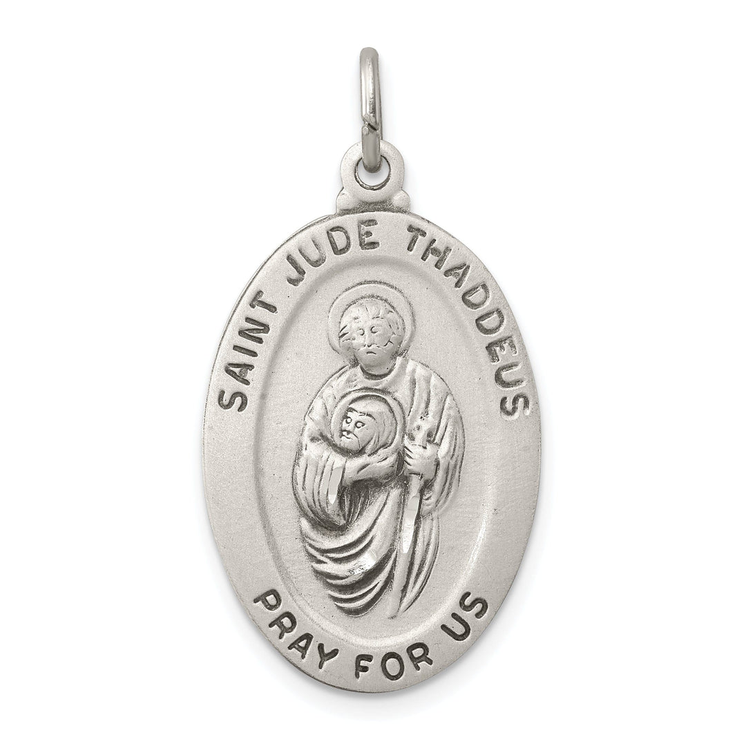 Sterling Silver Saint Jude Thaddeus Medal